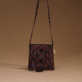 Handcrafted quilted sling bag 21