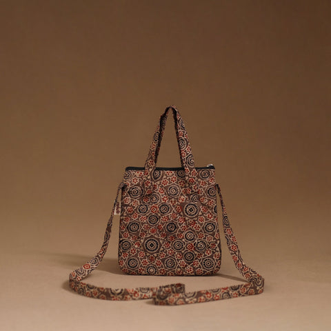 Handcrafted quilted sling bag 22