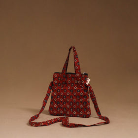 Handcrafted quilted sling bag 24