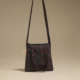 Handcrafted quilted sling bag 25