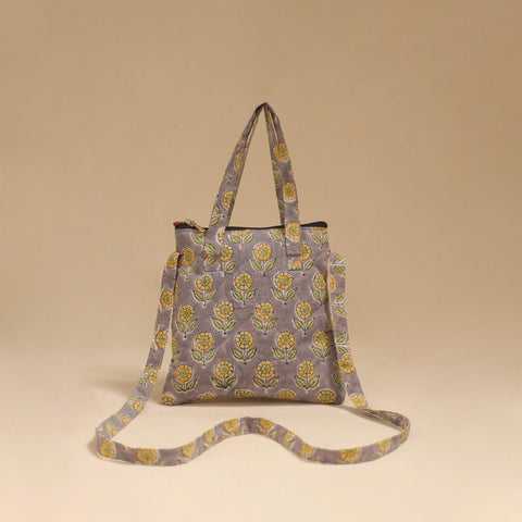 Handcrafted quilted sling bag 25