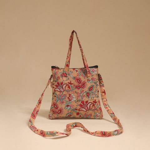 Handcrafted quilted sling bag 26