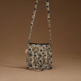 Handcrafted quilted sling bag 26