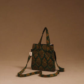 Handcrafted quilted sling bag 27