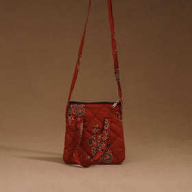 Handcrafted quilted sling bag 28