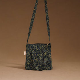 Handcrafted quilted sling bag 30