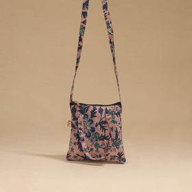 Handcrafted quilted sling bag 30