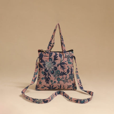 Handcrafted quilted sling bag 30