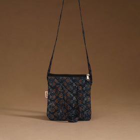 Handcrafted quilted sling bag 31