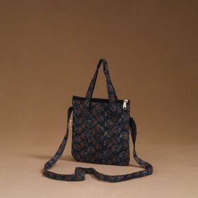 Handcrafted quilted sling bag 31