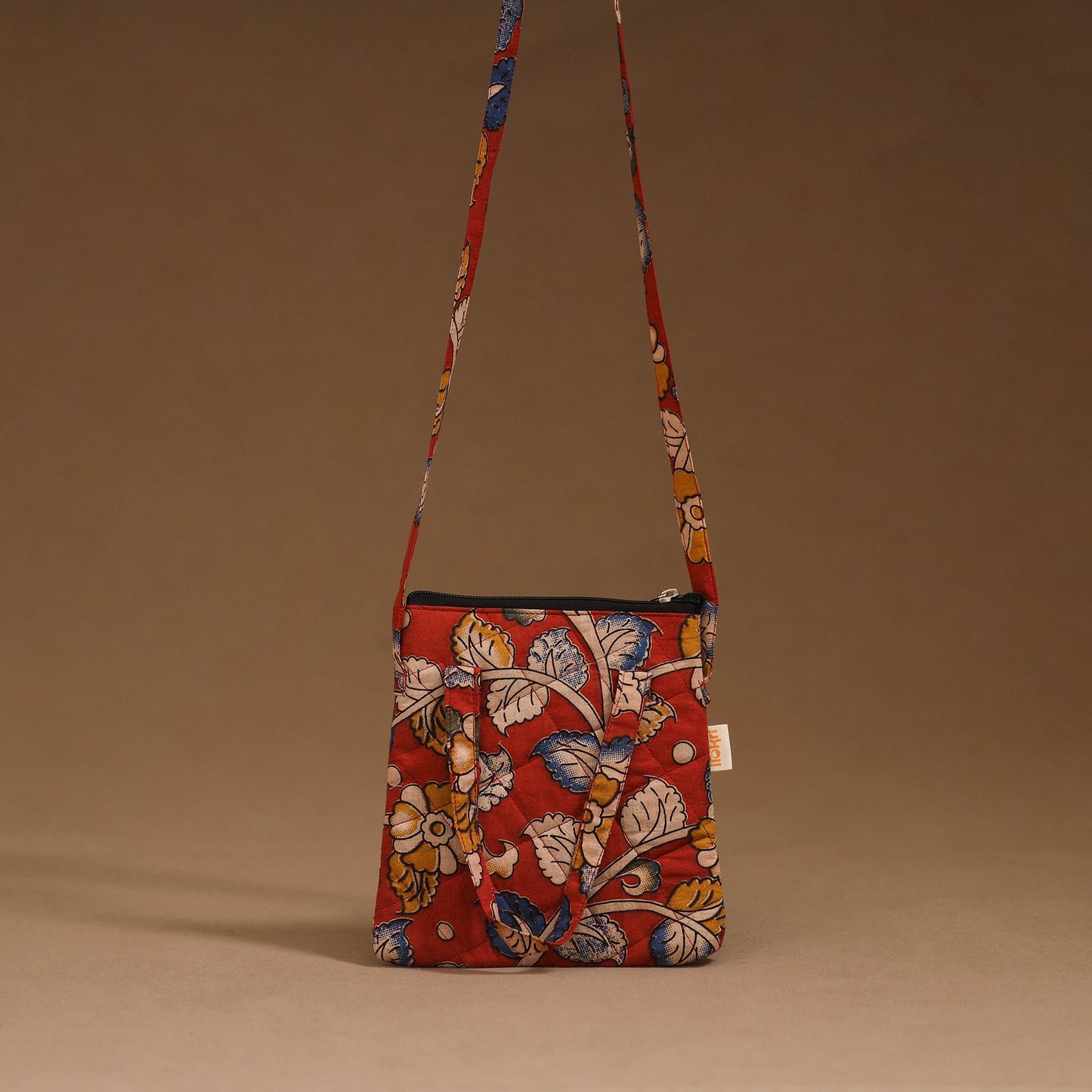 Handcrafted quilted sling bag 32