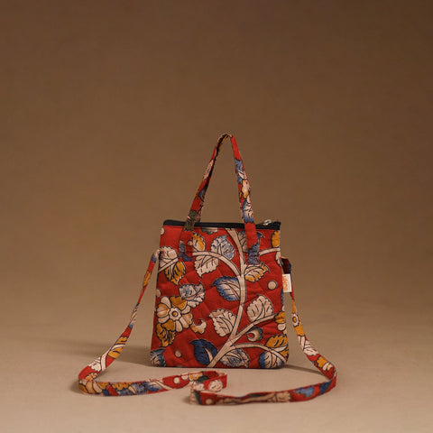 Handcrafted quilted sling bag 32