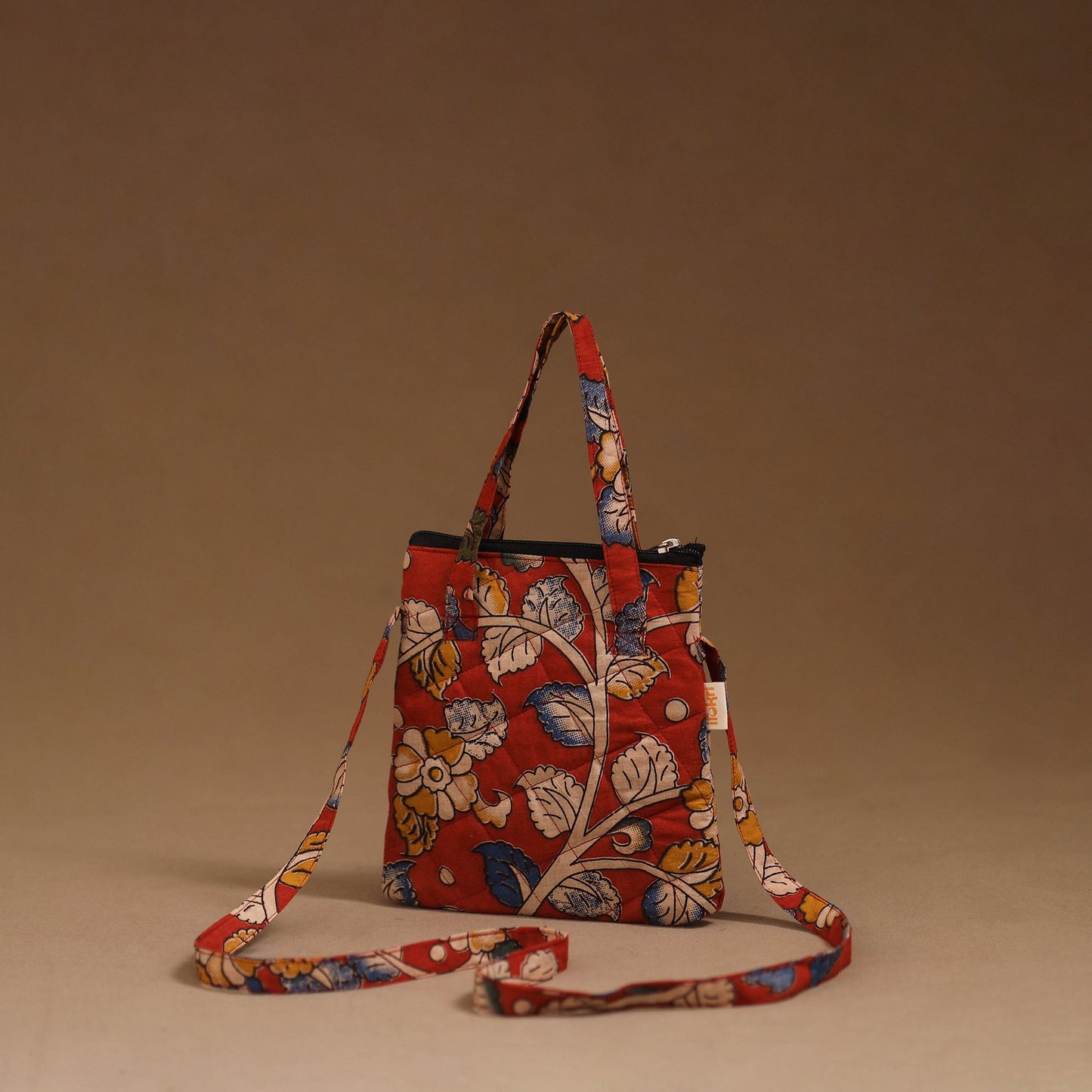 Handcrafted quilted sling bag 32