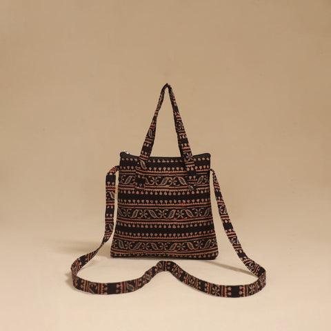 Handcrafted quilted sling bag 34