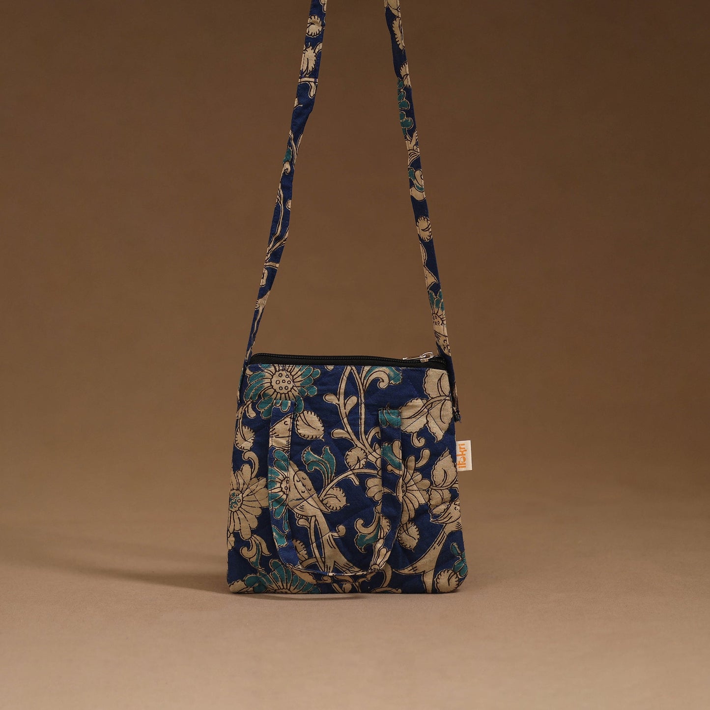 Handcrafted quilted sling bag 35