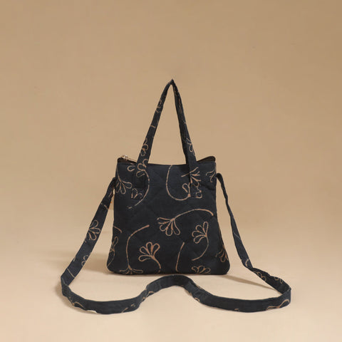 Handcrafted quilted sling bag 37