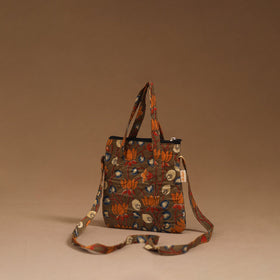 Handcrafted quilted sling bag 37