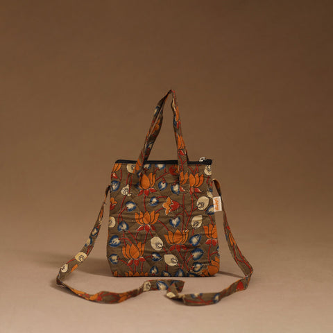 Handcrafted quilted sling bag 37