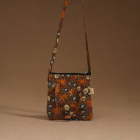 Handcrafted quilted sling bag 37