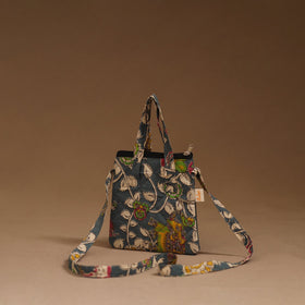 Handcrafted quilted sling bag 38