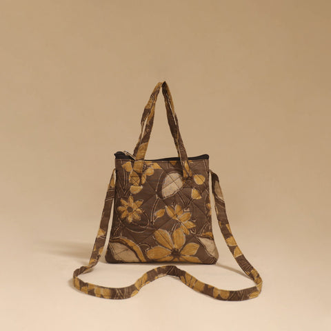 Handcrafted quilted sling bag 39