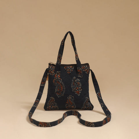Handcrafted quilted sling bag 40