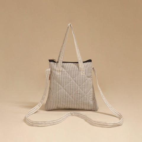 Handcrafted quilted sling bag 47