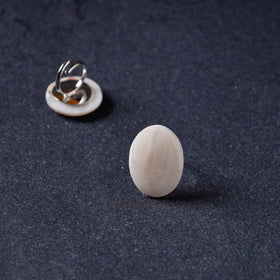 Handcrafted Seashell Ring (Adjustable)