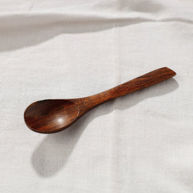  Handcrafted Sheesham Wooden Jar Set with Tray & Spoon Online at iTokri.com 