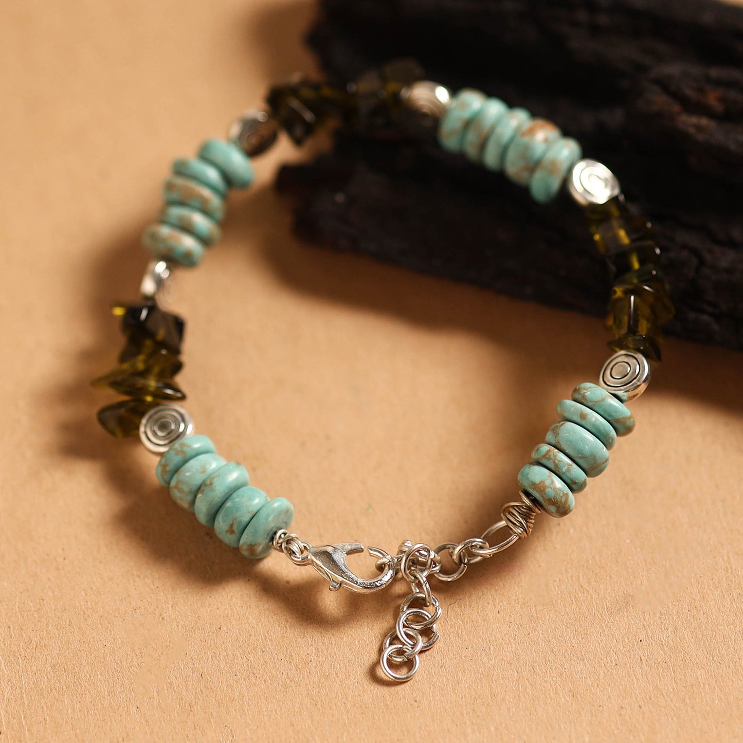 Handcrafted stone work bracelet 05