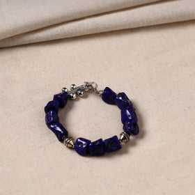 Handmade german silver beaded bracelet 06 - handcrafted