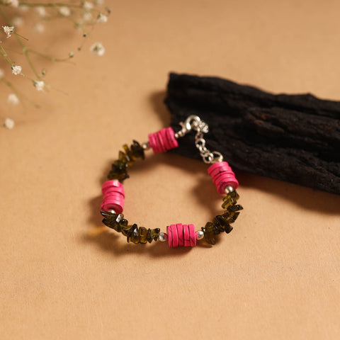 Handcrafted stone work bracelet 07