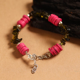 Handcrafted stone work bracelet 07