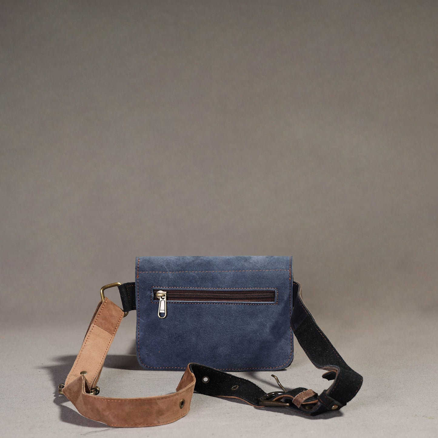  Handcrafted Suede Leather Waist Belt Bag 