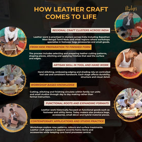 Handcrafted suede leather fanny pack / waist belt bag