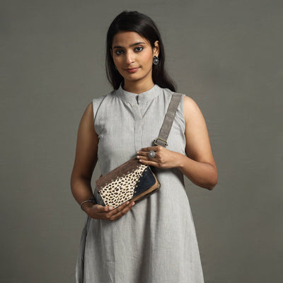  Handcrafted Suede Leather Waist Belt Bag 