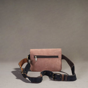  Handcrafted Suede Leather Waist Belt Bag 