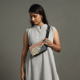  Handcrafted Suede Leather Waist Belt Bag 