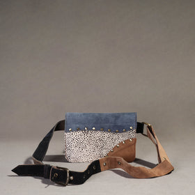  Handcrafted Suede Leather Waist Belt Bag 