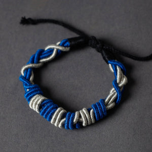 Buy Handcrafted Threadwork Wristband Bracelet by Miharu 