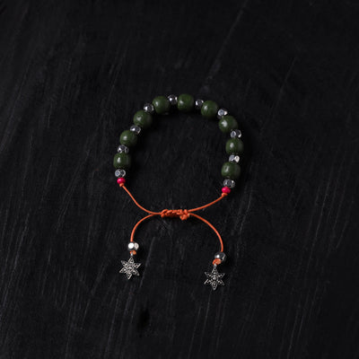 Handcrafted Wooden Bead GS Bracelet 03