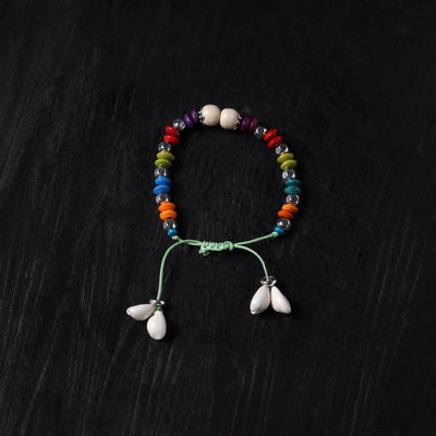 Handcrafted Wooden Bead GS Bracelet 07