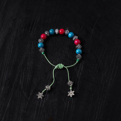 Handcrafted Wooden Bead GS Bracelet 09