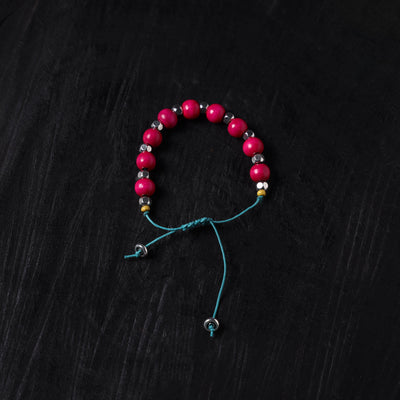 Handcrafted Wooden Bead GS Bracelet 10