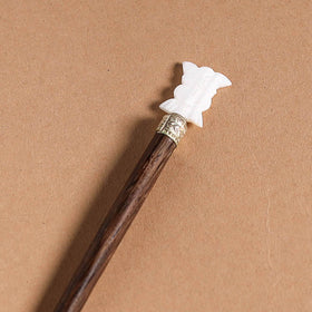 Handcrafted Wooden Seashell Juda Stick