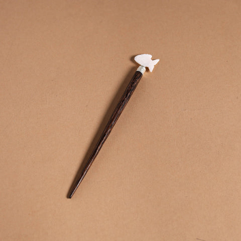 Handcrafted Wooden Seashell Juda Stick