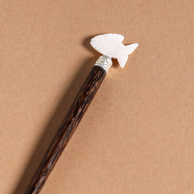 Handcrafted Wooden Seashell Juda Stick