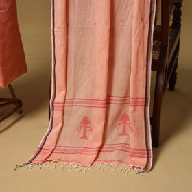 Handloom bengal jamdani cotton 2pc unstitched dress