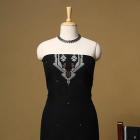Handloom bengal jamdani cotton 2pc unstitched dress