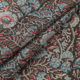 Handloom chanderi silk hand sanganeri fabric 03